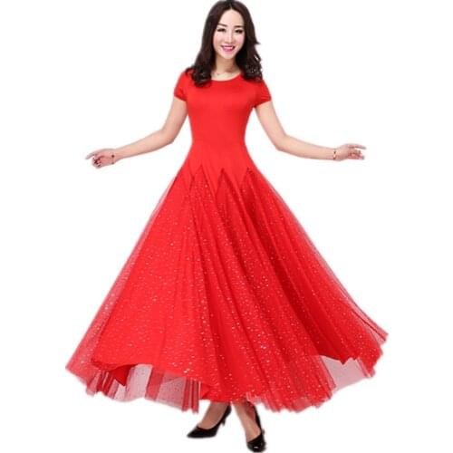 New ballroom waltz modern dance dress ballroom dance competition dresses standard ballroom dancing clothes tango dress