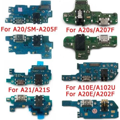 Original Charge Board For Samsung Galaxy A20 A20s A20e A21 A21s USB Charging Port for A205F A207F A215 A217F A202F Spare parts