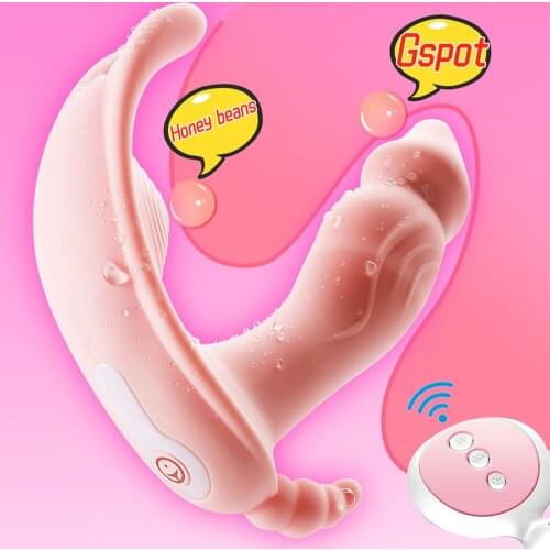 Wearable Dildo Vibrator Panties Vibrators 10 Speeds Orgasm Masturbator Sex Toys for Women Remote Control G Spot Clit Stimulate