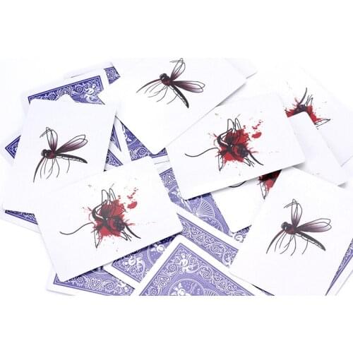 Mosquito Action Children Magic Props Magic Card Sets Magic Trick Mentalism Illusion Funny Close Up Easy To Do Magic