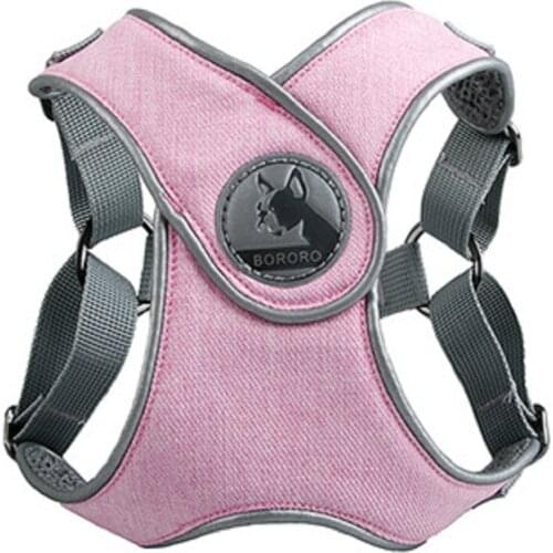 Reflective Dog Harness Vest Pet Dog Step In Harness Adjustable No Pulling Pet Harnesses For All Dog Breed Hot