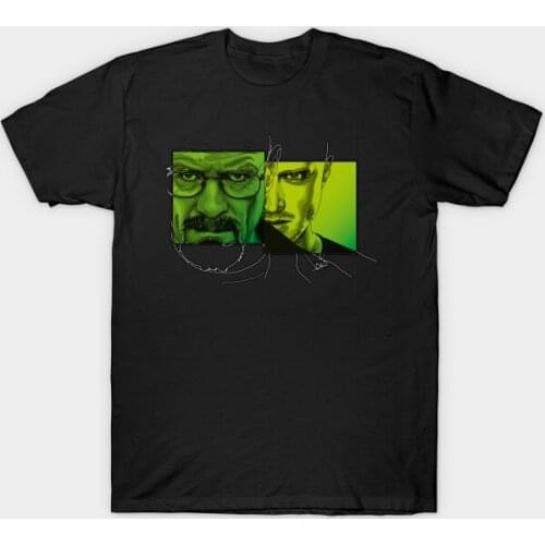 Unique Breaking-Bad TV Play role Poster Printed T-Shirt. Summer Cotton Short Sleeve O-Neck Mens T Shirt New S-3XL