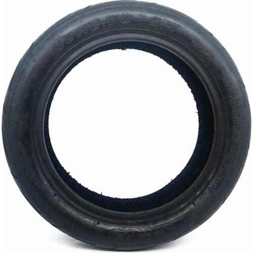 1*Tire 10 Inch Electric Scooter Tire Thick Vacuum Tyre 10X2.70-6.5 Replacement Rubber Black Wear-resistant Non-slip