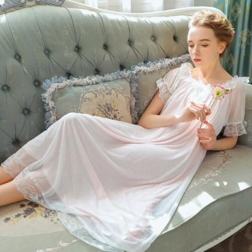 Женские ночные сорочки из хлопка CFYH China At AliExpress