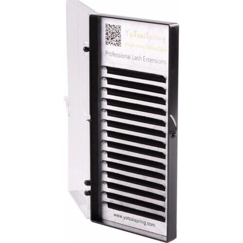 200pcs Customize Private Label Eyelash Extensions 0.05 0.07 0.10 0.15 0.20 0.25 Natural Long Lashes for Beauty Makeup