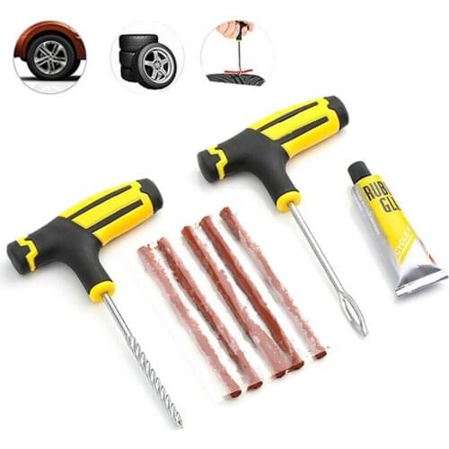 2021 Hot Sale Tire Puncture Repair Kit Universal Compact Metal Cars Trucks Tire Puncture Repair Kit for Outdoor Car Accessories