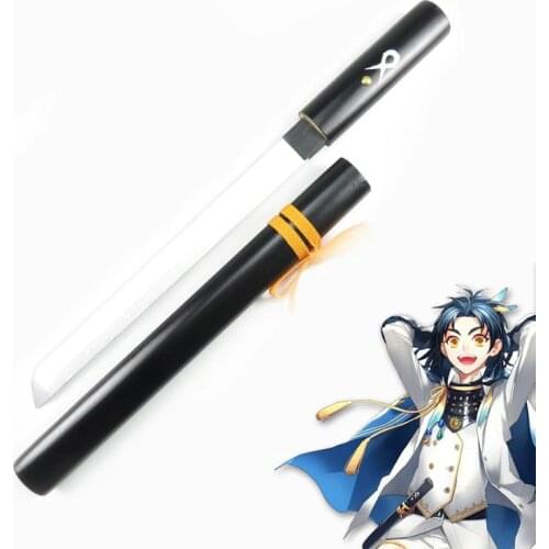 Touken Ranbu Online taikokane sadamune Wooden Sword Short Blade Game Character Cosplay Katana Fancy Stage Performance Props