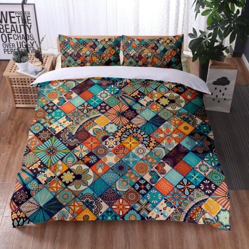 Traditional Plaid Printing Duvet Cover Comforter Bedding Set Single Double Twin Full Queen King Size Bed Set For Bedroom Decor
