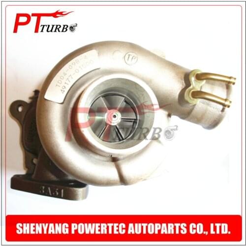 Completed turbine turbocharger for Mitsubishi L 200 / L 300 2.5 TD 4WD 4D56 64Kw - NEW whole turbos TD04 49177-01500 49177-01510