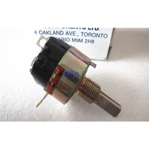 [VK] RV2NBYFD101C 100R 2A250VAC PEC Canada with switch gold foot potentiometer handle length 22MM 22*6.3mm switch
