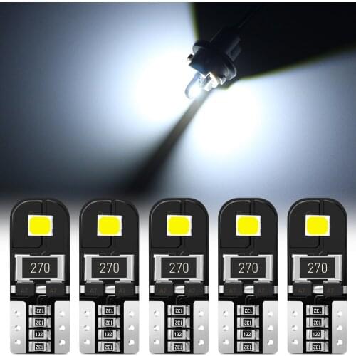 10Pcs W5W T10 LED Canbus Light Bulbs Error Free 12V for Chevrolet Cruze Epica Lova for jeep renegade compass wrangler dodge