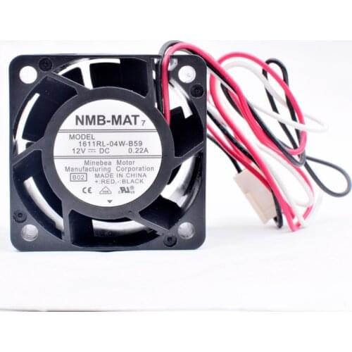 1611RL-04W-B59 4cm 40x40x28mm 40mm fan 4028 12V 0.22A 3 lines 3pin server cooling fan