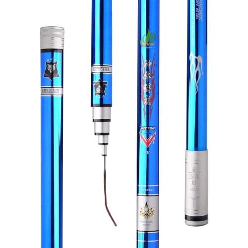 6.3m 7.2m 8.1m Taiwan Fishing Olta Sturgeon and Herring Fish Pole 12H 19 Tuning Super Hard Hand Rod Cane Peche Pesca Carbon Pole