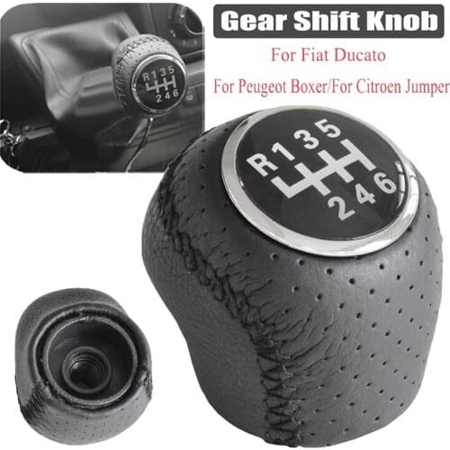6 Speed Manual Gear Shift Knob for Citroen Jumper Relay Fiat Ducato Peugeot Boxer