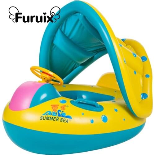 Swimming Baby Pools Accessories Baby Inflatable Ring Baby Neck Inflatable Wheels for Newborns Bathing Circle Baby Swimming Ring