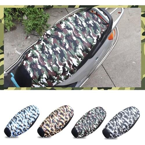 Motorcycle Seat Cushion Cover Scooter Motorcycle Seat Cover Waterproof UV-resistant Cushion Cover Motorcycle Accessories S-XXL