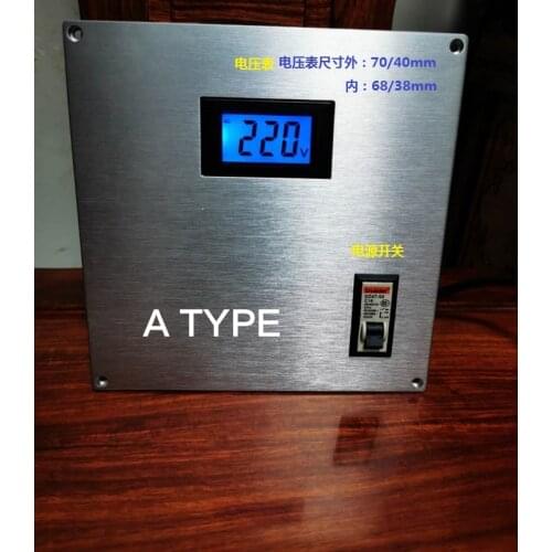 DIY All-aluminum Power Amplifier Chassis Multi-purpose Power Supply Filter Isolation Cow Case Audio Box Power Supply Enclosure