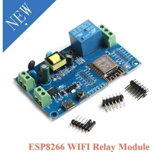 ESP8266 WIFI Wireless Relay Module ESP-12F AC 220V DC 5V 12V Power Supply ESP 12F Development Board Remote Control Smart Home
