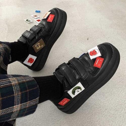 Minger Sneakers Womens sports shoes Platform kawaii anime Girls Casual Black Tennis Female Summer 2021 Fashion New Arrival