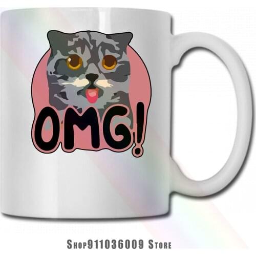 Omg Cat mug cup tazas
