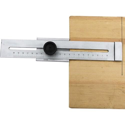 Marking Ruler Carbon Steel Woodworking Ruler Marking Gauge Measuring Tool Straight A Variety of Specifications Optional YZ