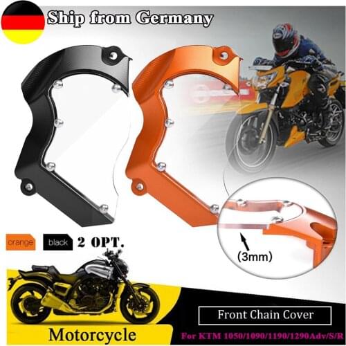 Motorcycle Accessories Front Sprocket Guard Chain Cover Protector For KTM 1050 1090 1190 1290 Adventure R S Super Duke R/GT RC8