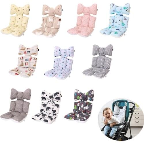 Baby Seat Pad Liner for Stroller and Car Seat, Breathable Thick Baby Cushion Pad