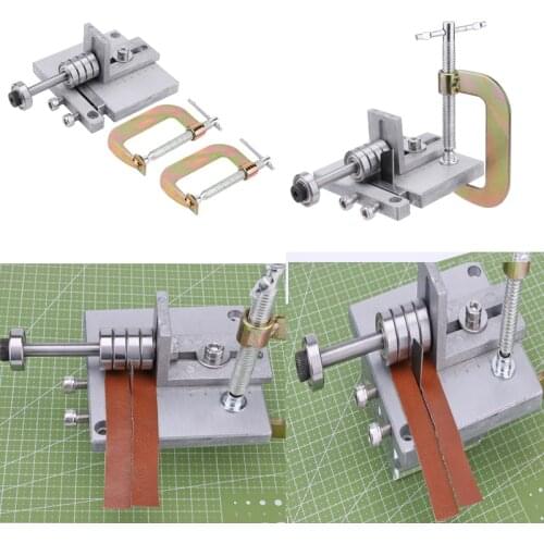 Leather Strap Cutter Splitter Paring Tool Strap Belt Cutting Machine Skiver Leather Arts Craft Sewing DIY Leather Tools