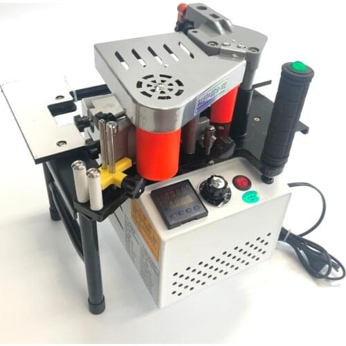 RU delivery woodworking portable edge banding machine Double Side Gluing Portable Edge Bander 220V /110V 1200W