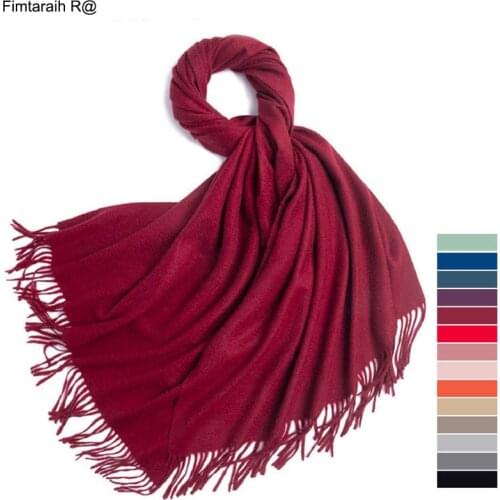 Inner Mongolia Water Ripples Pure 100 Cashmere Scarf Women' Winter 2019 Autumn Warm Thick Pashmina Shawl Wrap Mens Foulard