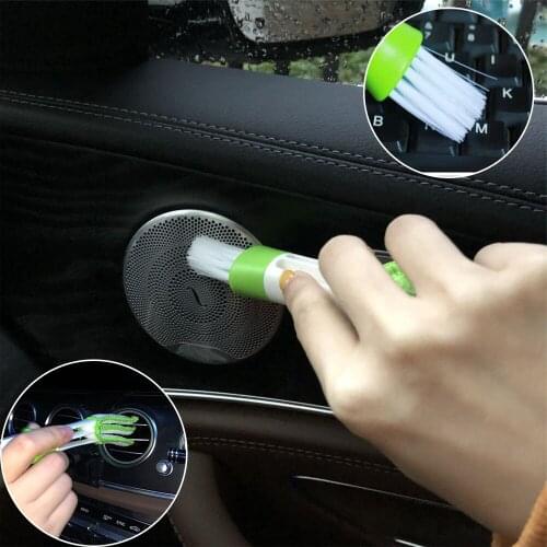 Car Cleaning Brush Accessories For Jetta Phaeton Phideon Variant Touran Beetle T-Cross T-Roc Atlas Amarok Tarok MOIA CARAVELLE