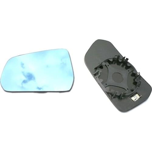 Wide View Auto Dimming Rear View Mirror Blue Heated Side Mirror Glass with LED Turn Indicator for Ford Mustang American