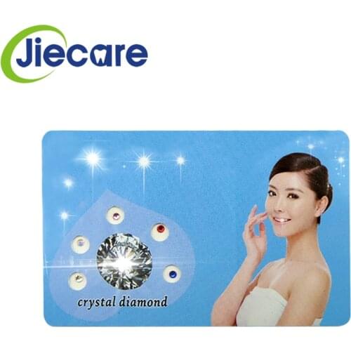 5PCS/Sheet Dental Material Teeth Crystal Ornament Oral Hygiene Tooth Decoration Diamond Bur Teeth Whitening Free Shipping