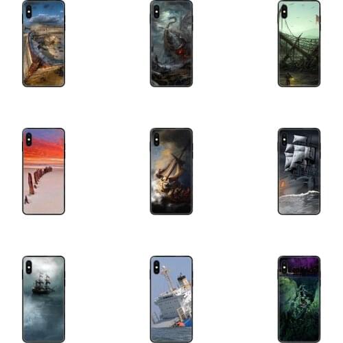 Acheter Lost Ship Nature For Xiaomi Redmi 3S 4X 4A 5 5A 6 6A 7 7A 8 8A 8T 9 9A K20 K30 S2 Y2 Pro Plus Ultra Black Soft TPU Live