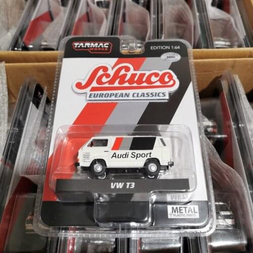 Tarmac Works cars 1:64 VW T3 BOX VAN T3C Audi Sport Limited production run Collection car