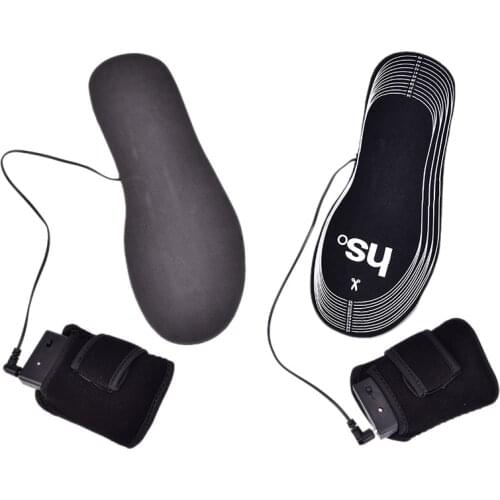 HOT!Thermal Electric Battery Insoles Heated Winter Ski insole Rechargeable Heated Insoles Foot Warming Insoles Outdoor Sports