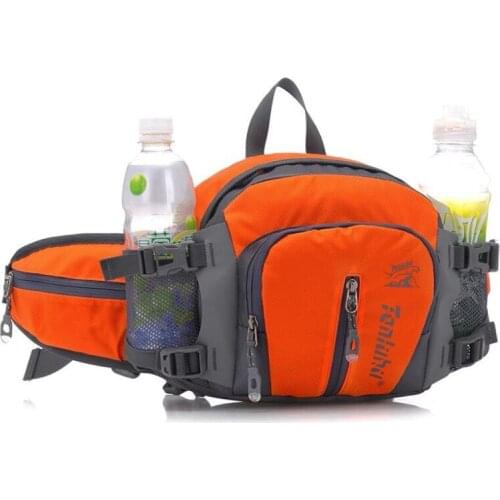 5L Outdoor Sport Large Running Bag Bicycle Cycling Backpack Shoulder Waist Pack Men Women Hiking Camping Bike Riding Bottle Pack