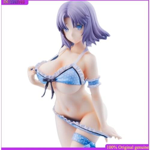 100% Original: Anime SENRAN KAGURA YUMI Bikini 25cm PVC Action Figure Anime Figure Model Toys Figure Collection Doll Gift