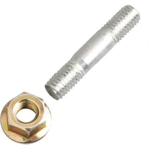 52/58 Chainsaw Guide Plate Double Head Screw Nut Gasoline Logging Saw Accessories Universal Guide Plate Universal Nut Stud