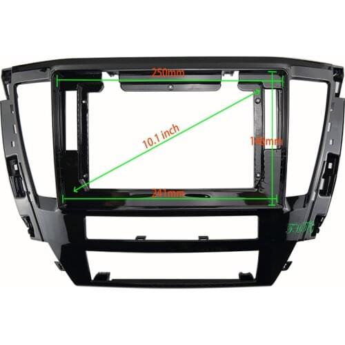 10.1 inch Fasxia Car Audio Frame Car Radio Fascia,gps navigation fascia panel is suitable 2020 MITSUBISHI PAJERO SPORT