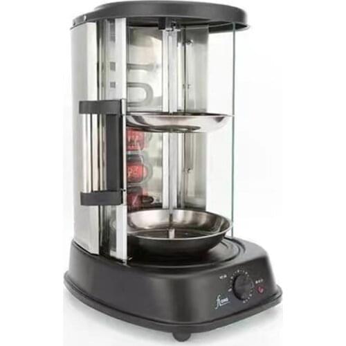 Smokeless Electric Grill Furnace Vertical Spin Barbecue Oven Lazy Home Automatic High Capacity High PowerElectric Oven