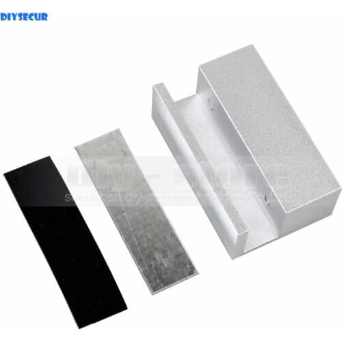 DIYSECUR Door Clamp Work With Electric Drop Bolt Lock For Access Control System Kit