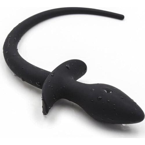 Silicone Dog Tail Anal Toys G-spot Stimulator Butt Plug Slave Anal Expander Women Men Gay Sex Game BDSM Erotic Toys Sex Products