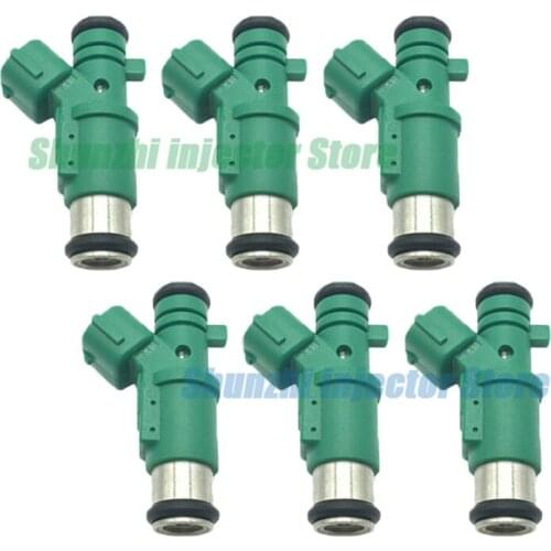 6set Fuel Injector Nozzle For Citroen Peugeot C2 JM 1.1L 207 SW 1.4L L4 2003-2015 OEM 01F023 1984G0 01F 023 198 4G0