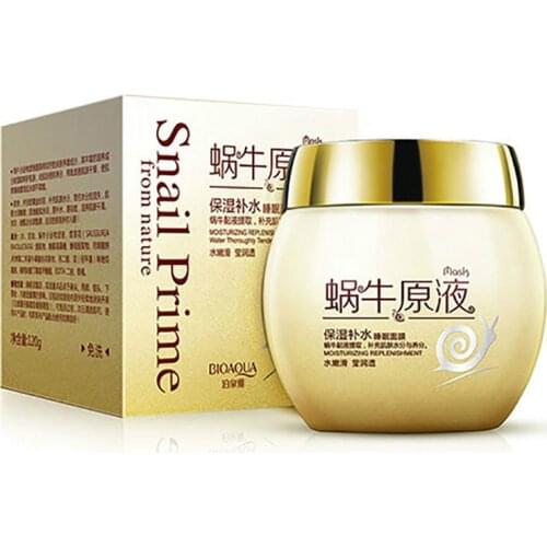 Snail Prime Essence Sleep Mask Anti Wrinkle Moisturizing Whitening Oil Control Acne Treatment Shrink Pore Face Skin Care
