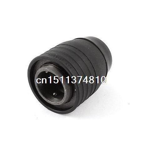Black Rubber Coated Metal 1 1/4" Inner Dia Electric Drill Chuck for Bosch 4D