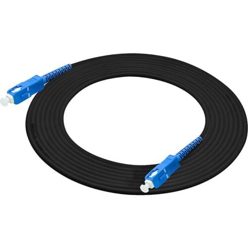 492FT Outdoor Armored 150Meters SC-SC Simplex 9/125 OS1 Single-mode Fiber Optic Cable Patch Cord Jumper SC to SC SC/PC-SC/PC