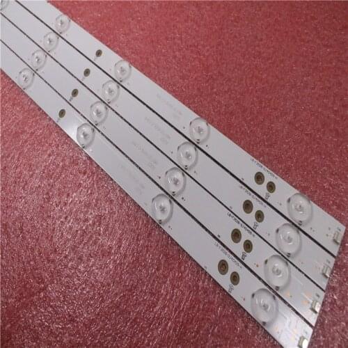 New Kit) 4 PCS 9LEDs 798mm LED backlight strip for Sony TV KDL-40R380D 40PFL3240 GJ-DLEDII P5-400-D409-V7 TPT400LA-J6PE1