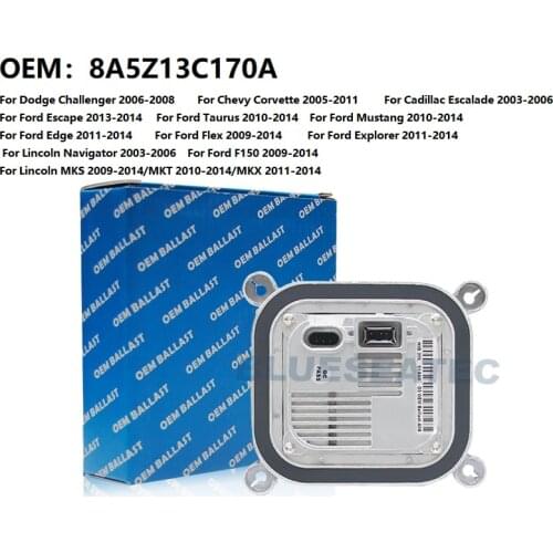 NEW OEM D1 D3 For Chevy Corvette For Cadillac Escalade For Ford Escape Mustang F150 XENON HID Ballast Control 8A5Z13C170A