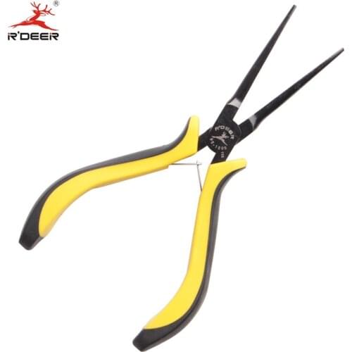 RDEER Needle Nose Pliers 5''/125mm Long Nose Plier Press tool Multi tool Forceps Repair Hand Tools